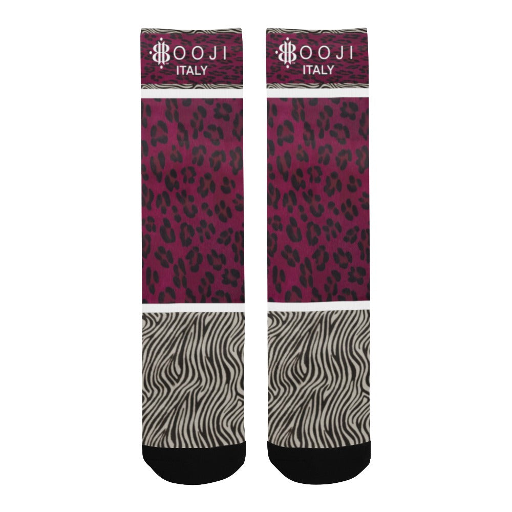 BOOJI ITALY WILD INFLUENCE COLLECTION MEN'S TUBE SOCKS