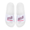 BOOJI ITALY WILD INFLUENCE COLLECTION IN WHITE WOMEN'S WHITE SOLE SLIDES