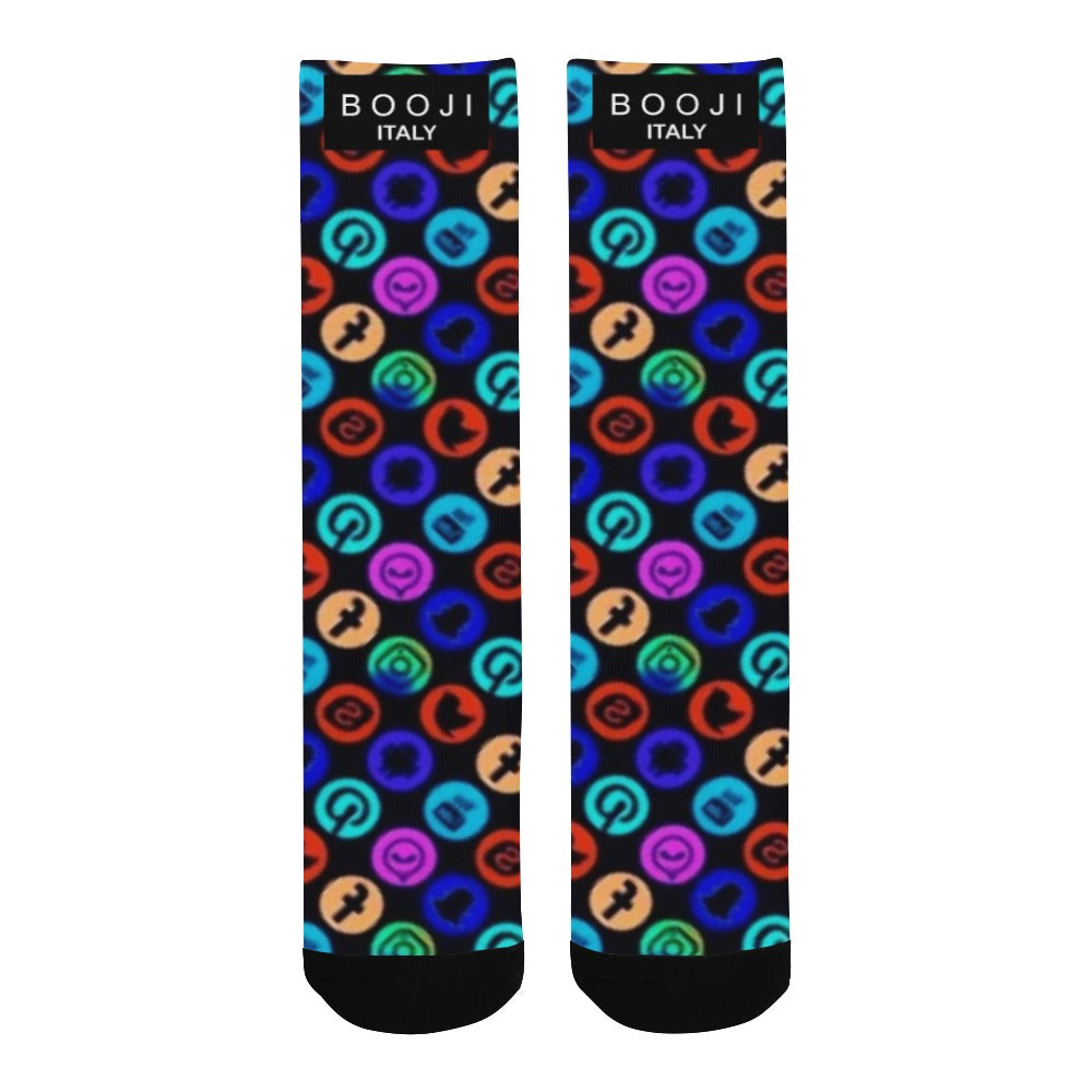 LOGOS INVERT MENS SOCKS Men's Custom Socks