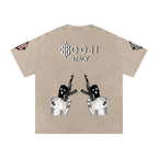 BOOJI ITALY BITE THA BULLET SNOW WASHED T-SHIRT