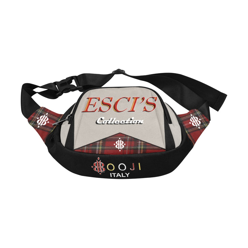 BOOJI ITALY ESCI'S COLLECTION BLACK WAIST BAG