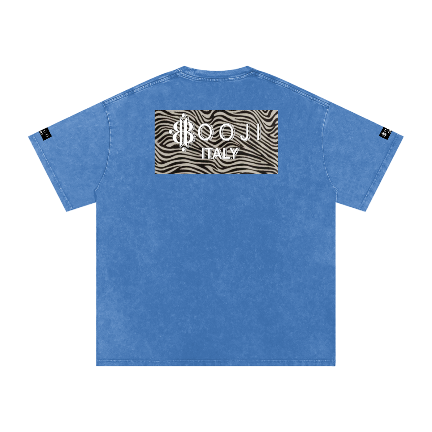 BOOJI ITALY WILD INFLUENCE Z-BACK SNOW WASHED T-SHIRT