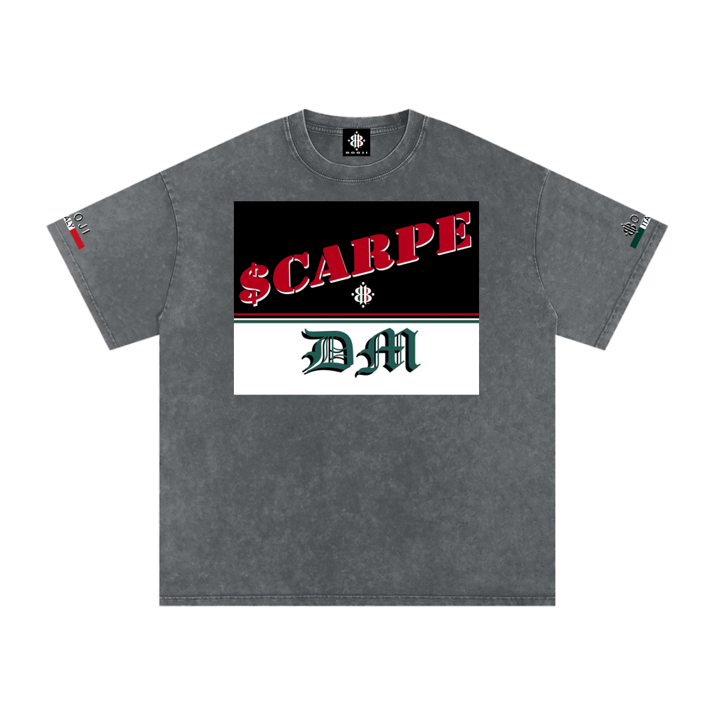 BOOJI ITALY SCARPE DM COLLECTION SNOW WASHED T-SHIRT