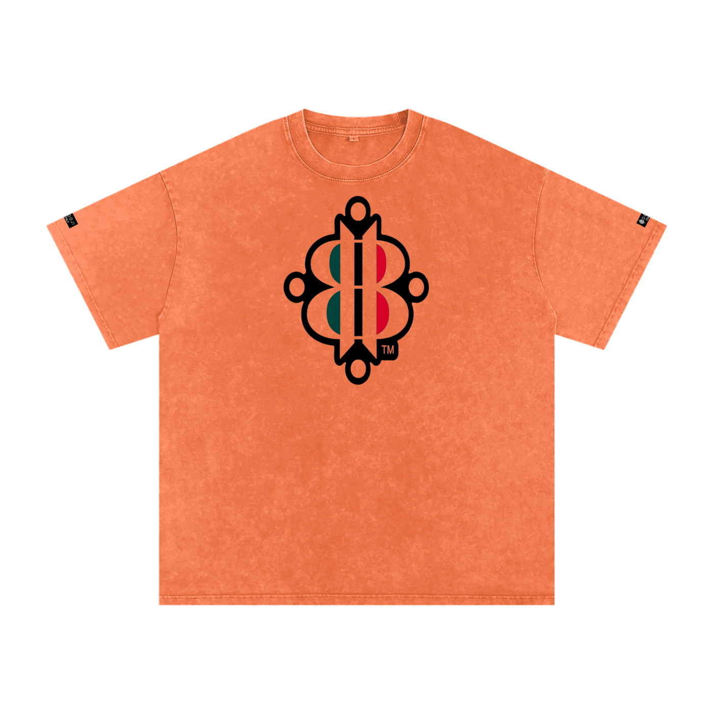 BOOJI ITALY "FLY DENIM MFR." SNOW WASHED T-SHIRT