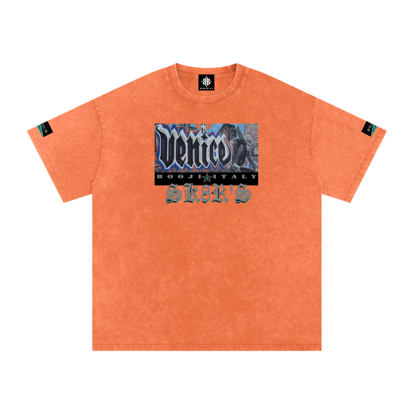 BOOJI ITALY SK8R'S COLLECTION SNOW WASHED T-SHIRT