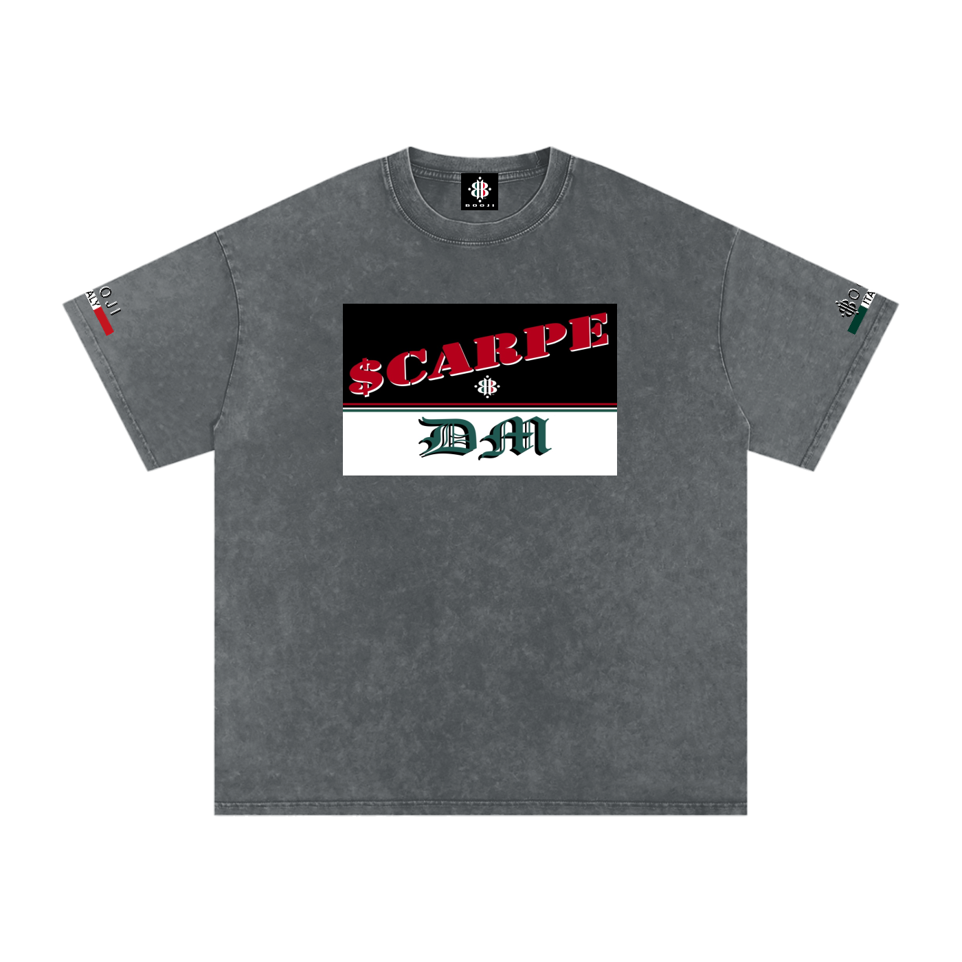 BOOJI ITALY SCARPE DM COLLECTION SNOW WASHED T-SHIRT