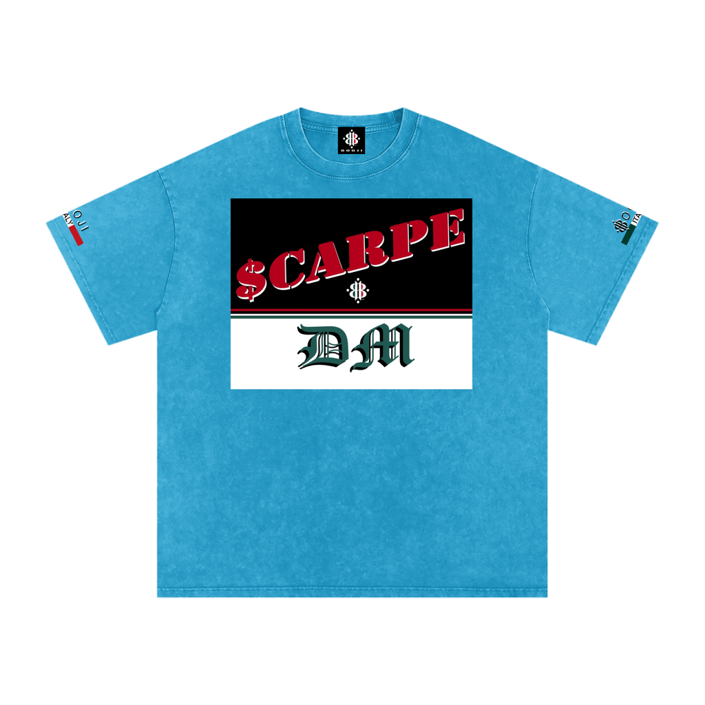 BOOJI ITALY SCARPE DM COLLECTION SNOW WASHED T-SHIRT