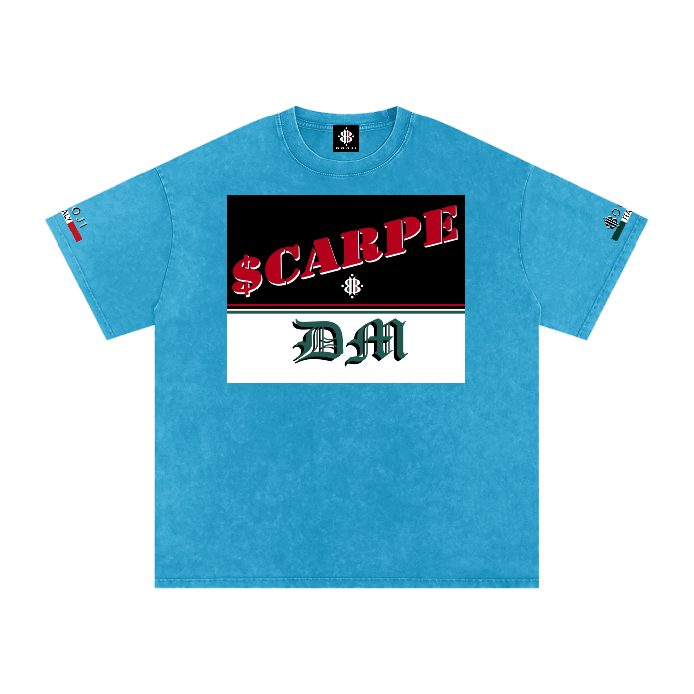 BOOJI ITALY SCARPE DM COLLECTION SNOW WASHED T-SHIRT