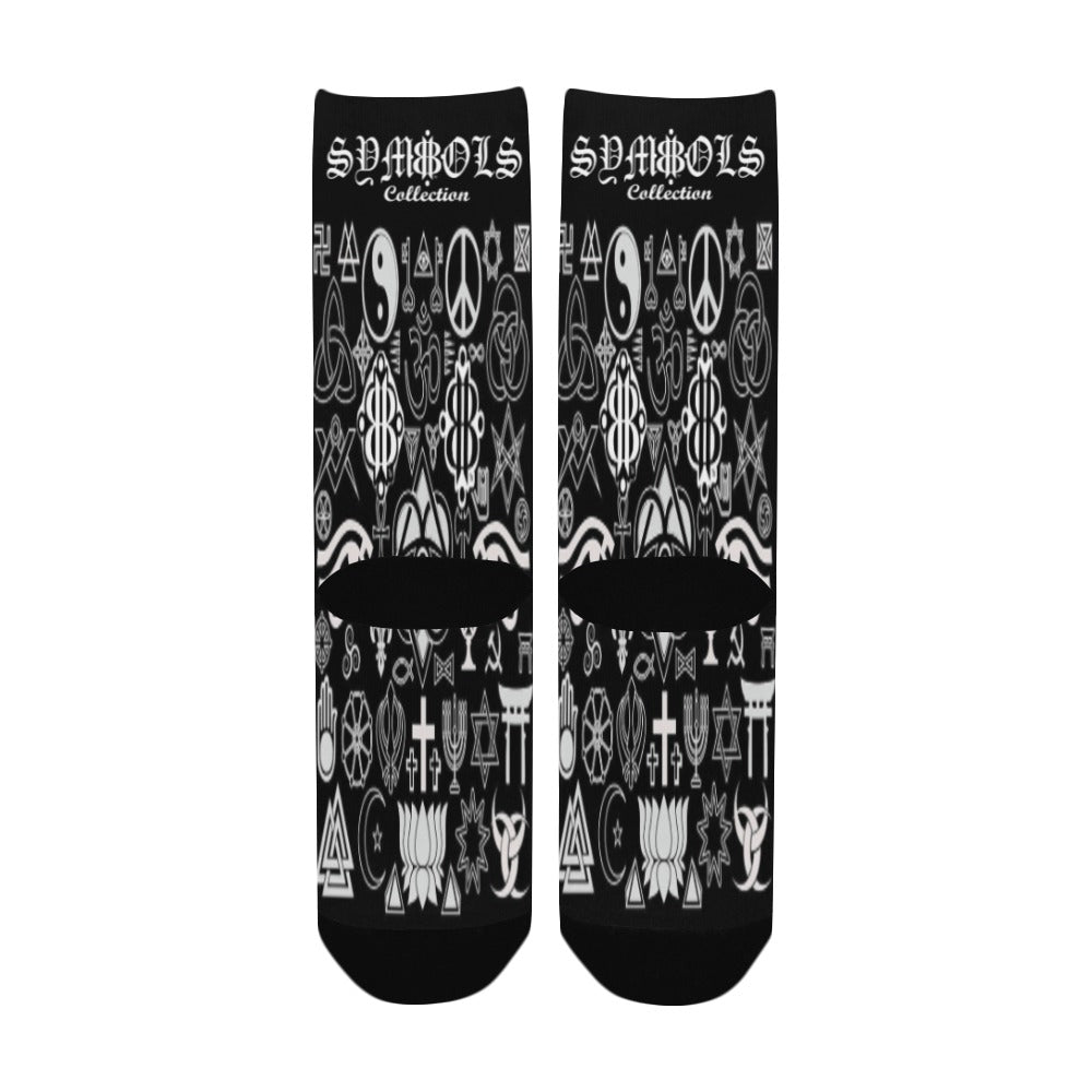 BOOJI ITALY SYMBOLS COLLECTION WOMEN'S CREW SOCKS