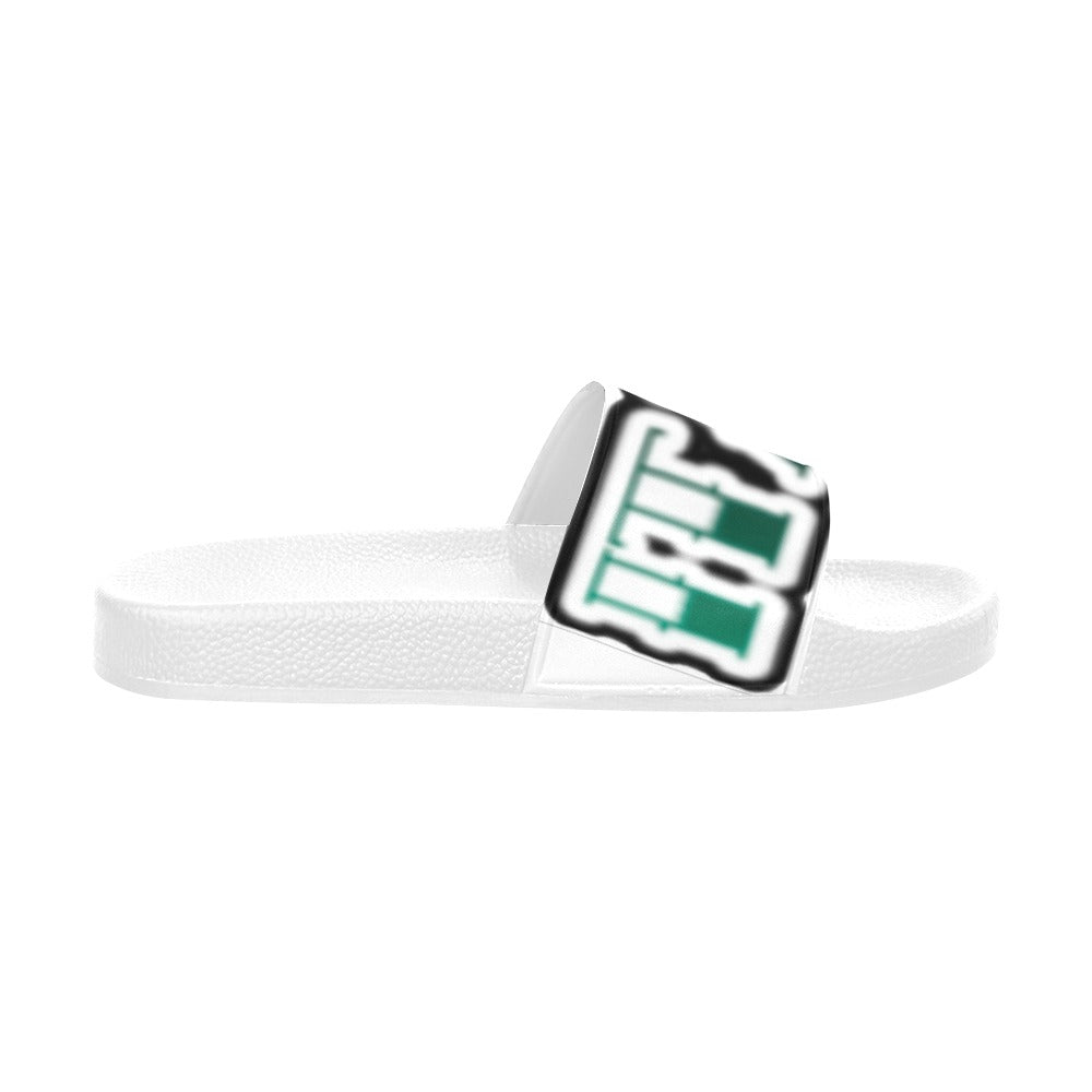 BOOJI TATTOO LOGO SLIDES Men's Slide Sandals(Model 057)