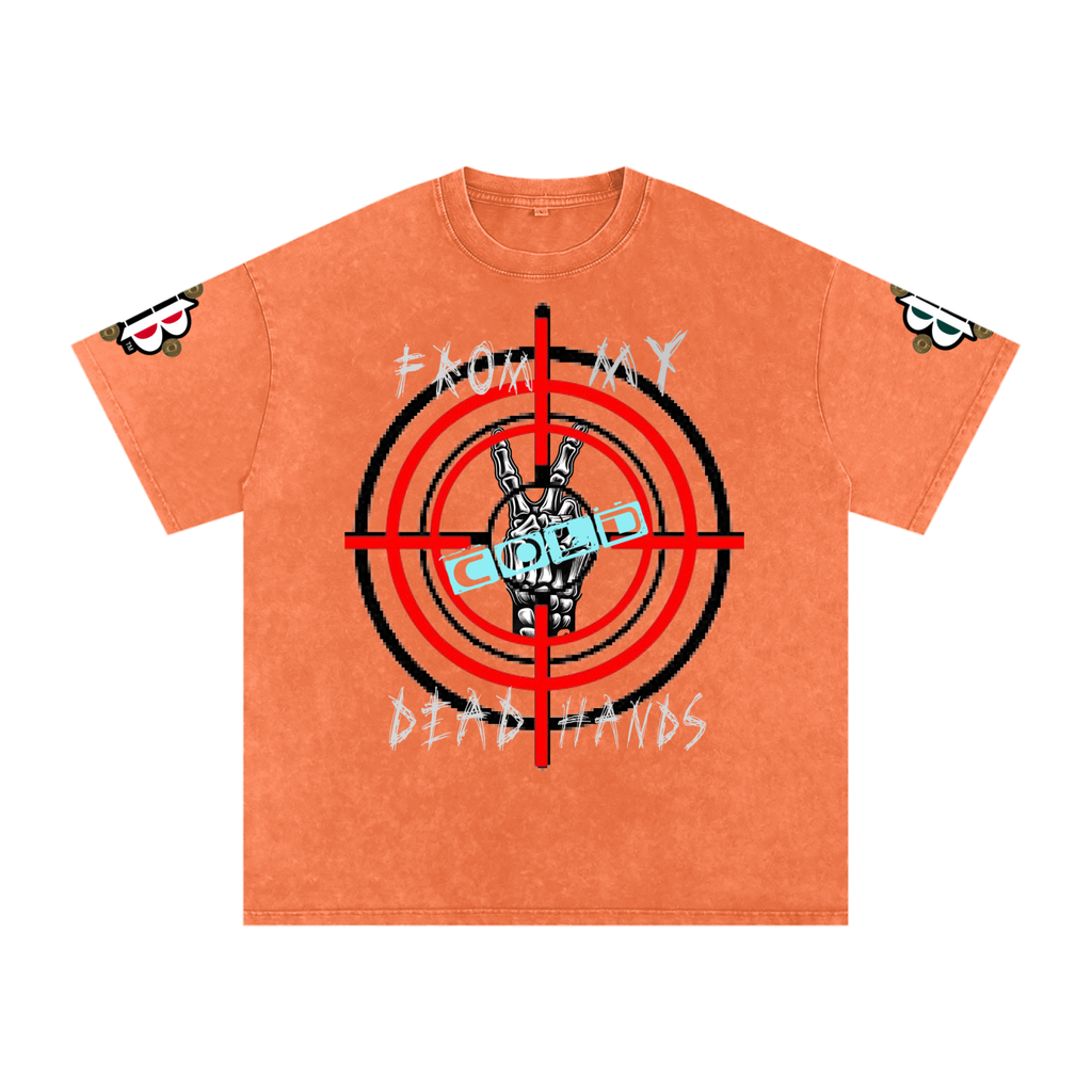 BOOJI ITALY "CLICK BANG COLLECTION" SNOW WASHED T-SHIRT