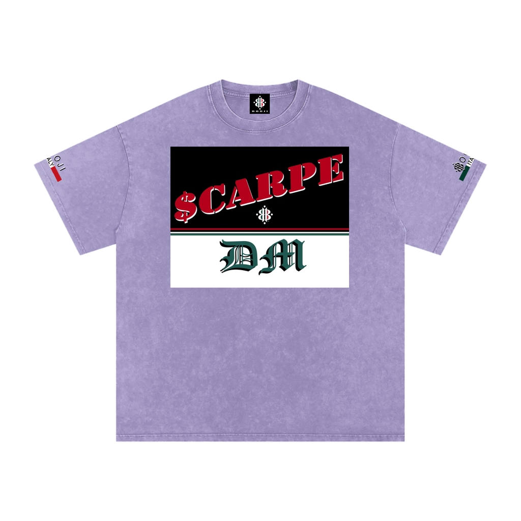 BOOJI ITALY SCARPE DM COLLECTION SNOW WASHED T-SHIRT