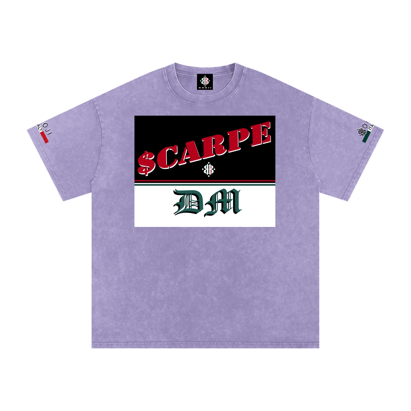 BOOJI ITALY SCARPE DM COLLECTION SNOW WASHED T-SHIRT