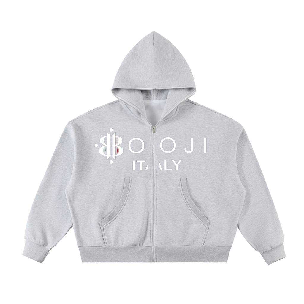 BOOJI ITALY OZS COLLECTION MEN'S FULL-ZIP HOODIE
