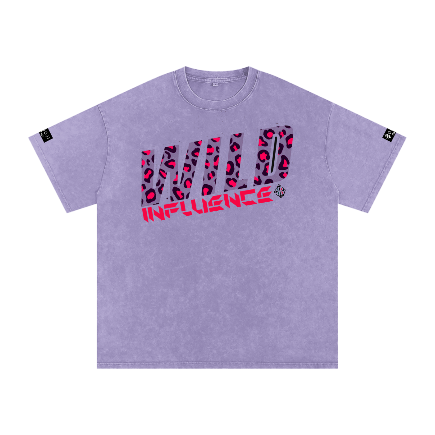 BOOJI ITALY "WILD INFLUENCE" SNOW WASHED T-SHIRT