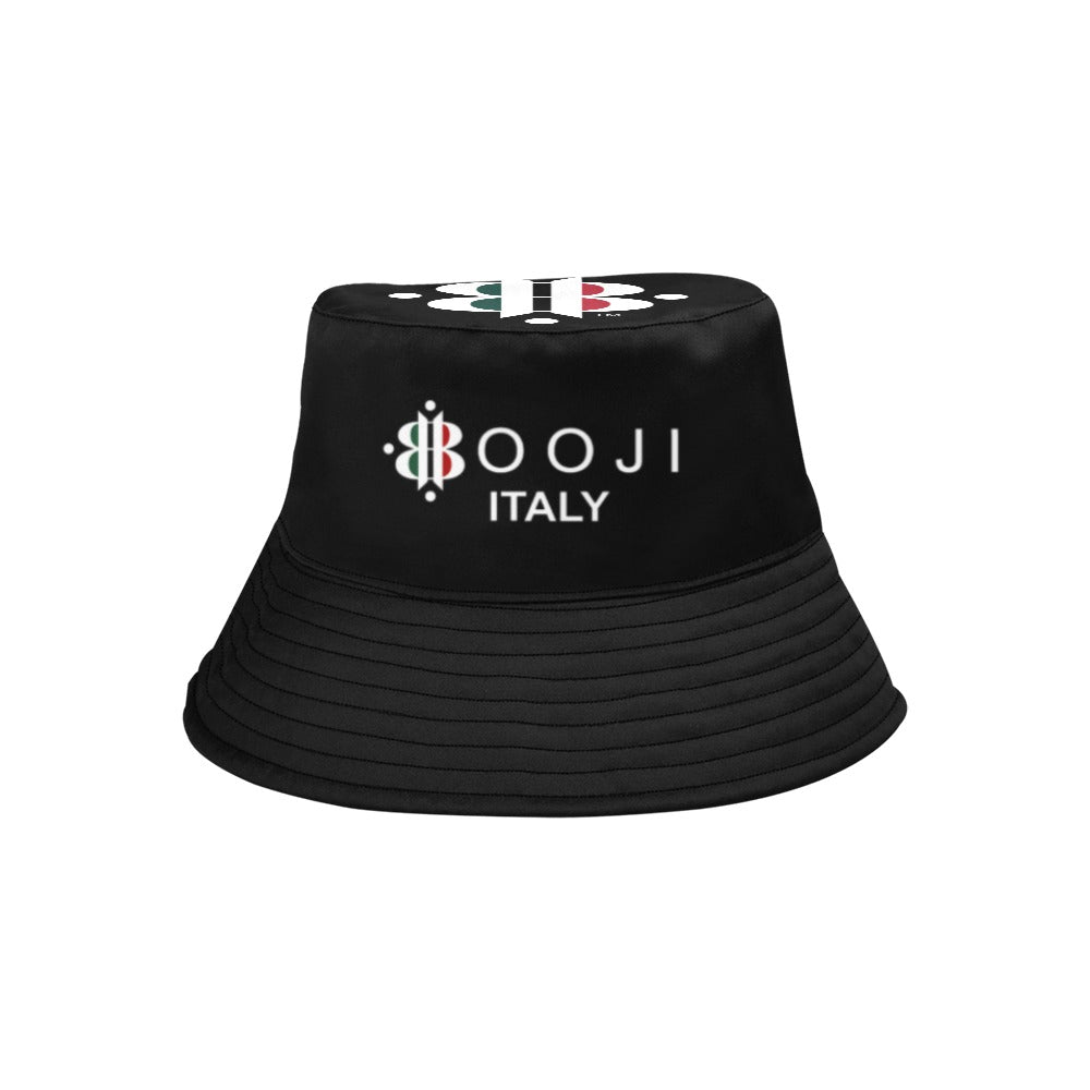 BOOJI 4-EVER $ LOGO BLACK UNSEX BUCKET FISHERS HAT