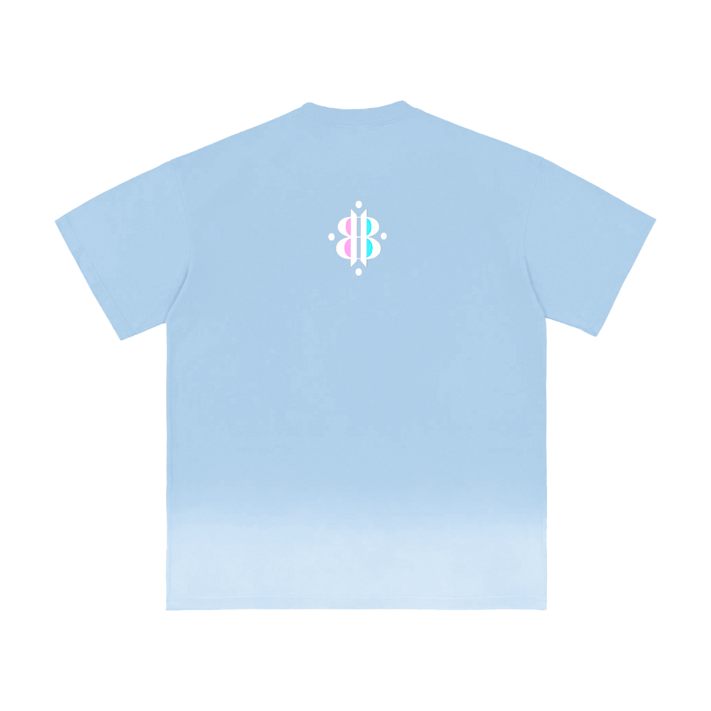 BOOJI ITALY INVERTED ITALIAN FLAG 4 EVER $ LOGO SUNFADED T-SHIRT