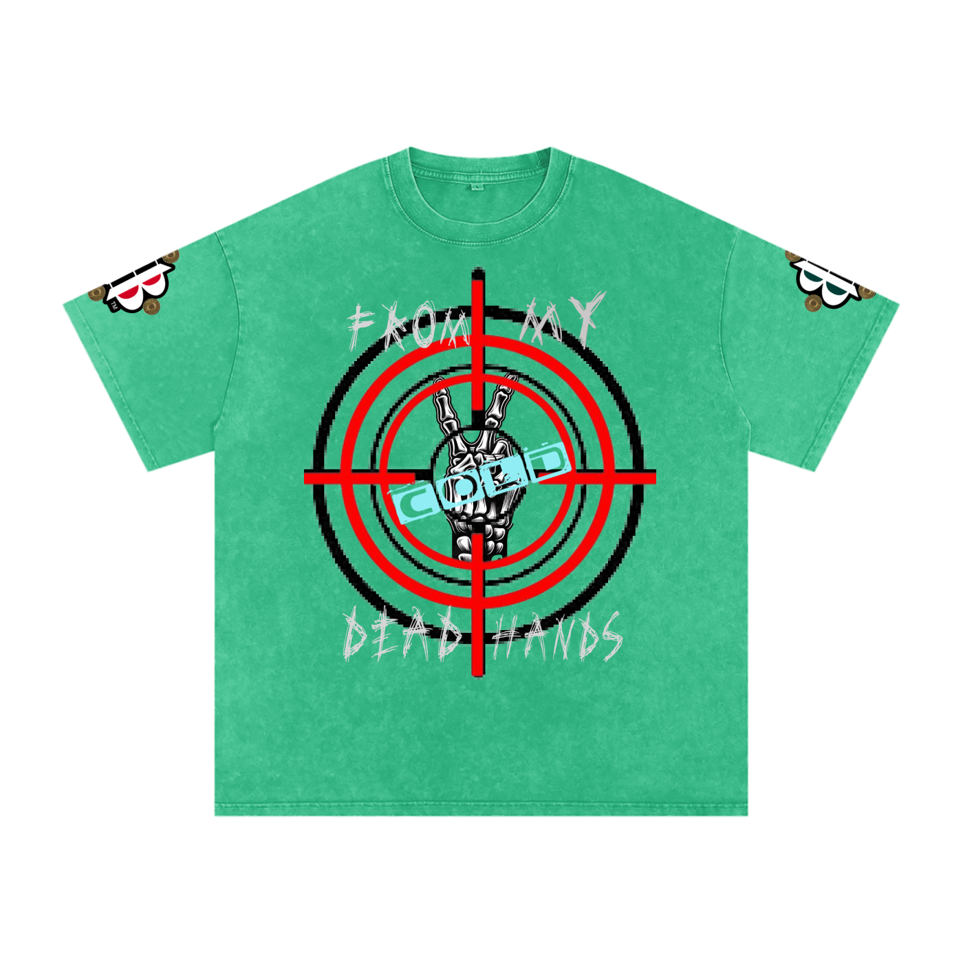 BOOJI ITALY "CLICK BANG COLLECTION" SNOW WASHED T-SHIRT