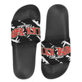 CLICK BANG COLLECTION WOMEN'S BLACK SOLE SLIDES