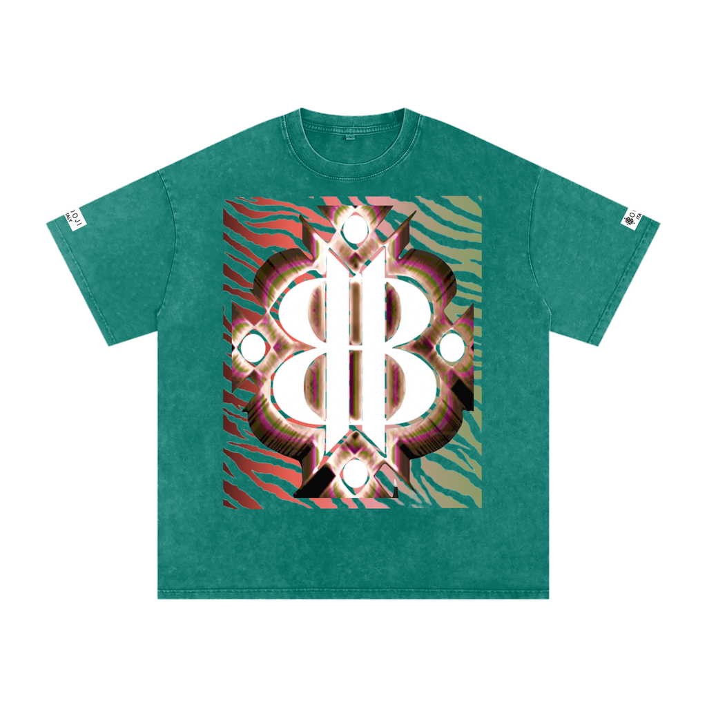 BOOJI ITALY WILD INFLUENCE KNIFE SNOW WASHED T-SHIRT