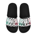 BOOJI TATTOO LOGO SLIDES Women's Slide Sandals(Model 057)
