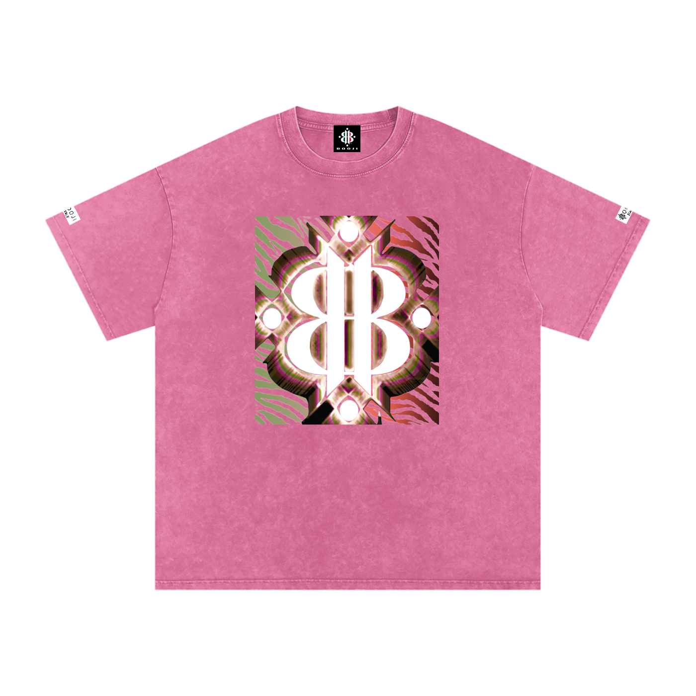 BOOI ITALY WILD INFLUENCE KNIFED SNOW WASHED T-SHIRT
