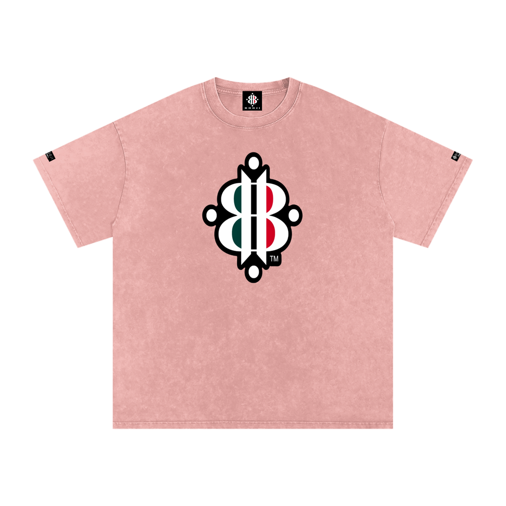 BOOJI ITALY FLY DENIM MFR. COLLECTION SNOW WASHED T-SHIRT