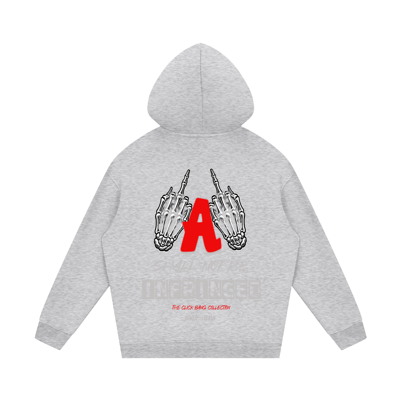 BOOJI ITALY "CLICK BANG COLLECTION" FLEECE HOODIE