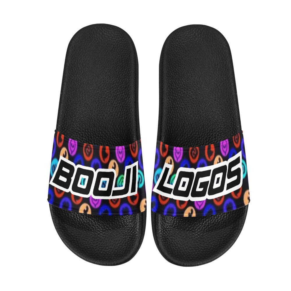BOOJI ITALY "LOGOS COLLECTION" INVERTS MENS SLIDES