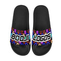 BOOJI ITALY "LOGOS COLLECTION" INVERTS MENS SLIDES