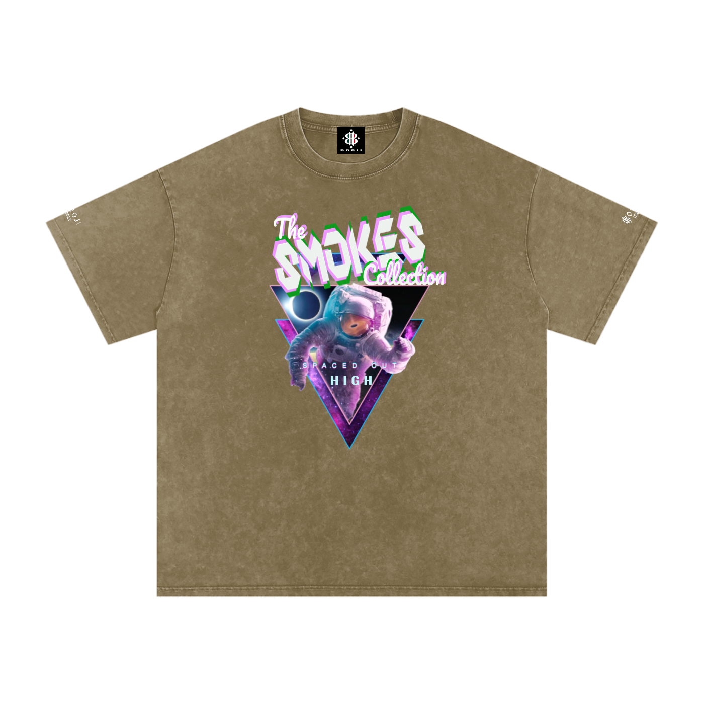 BOOJI ITALY SMOKES COLLECTION SNOW WASHED T-SHIRT