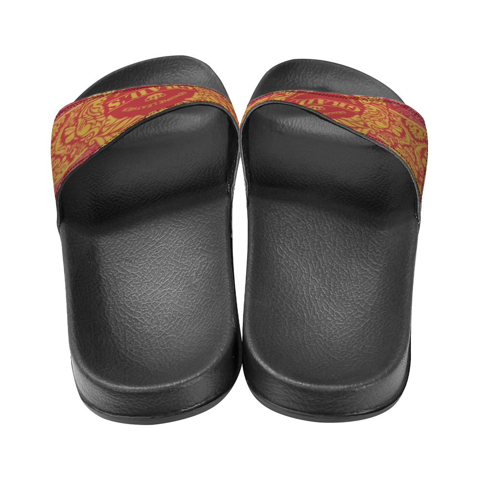 BOOJI ITALY GRAIL'S COLLECTION WOMEN'S BLACK SOLE SLIDES