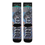 BOOJI ITALY SK8R'S COLLECTION VENICE MEN'S BLACK SOCKS