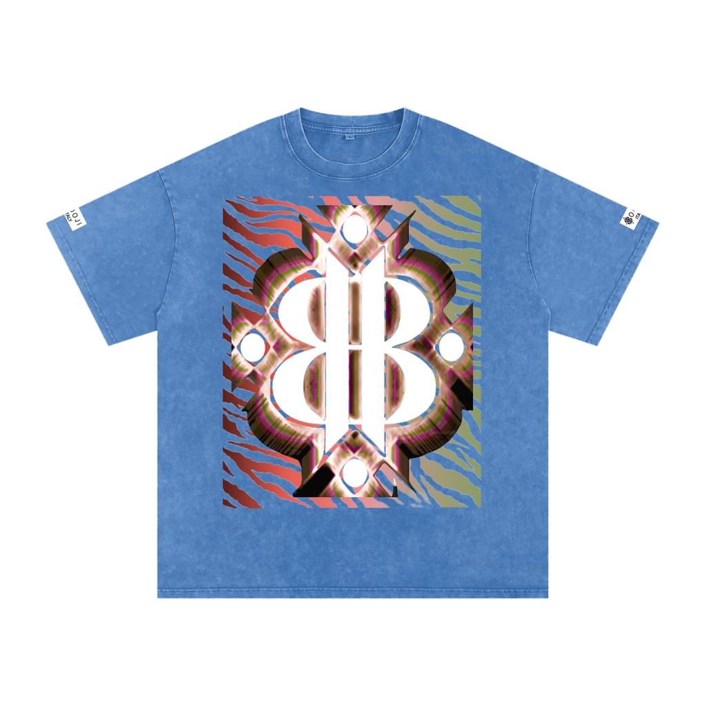 BOOJI ITALY WILD INFLUENCE KNIFE SNOW WASHED T-SHIRT