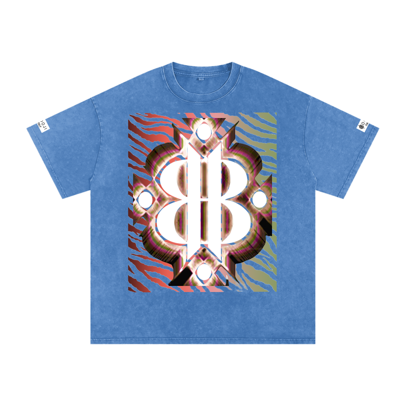 BOOJI ITALY WILD INFLUENCE KNIFE SNOW WASHED T-SHIRT