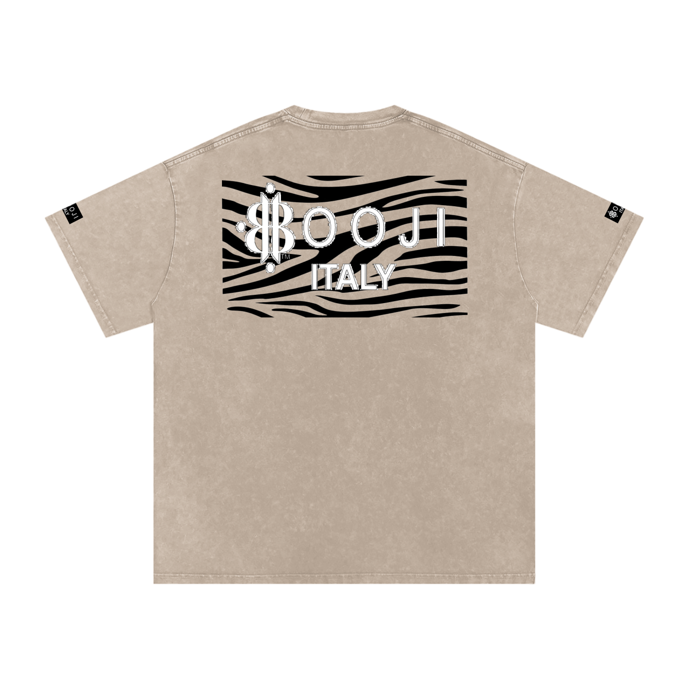 BOOJI ITALY "WILD INFLUENCE" SNOW WASHED T-SHIRT