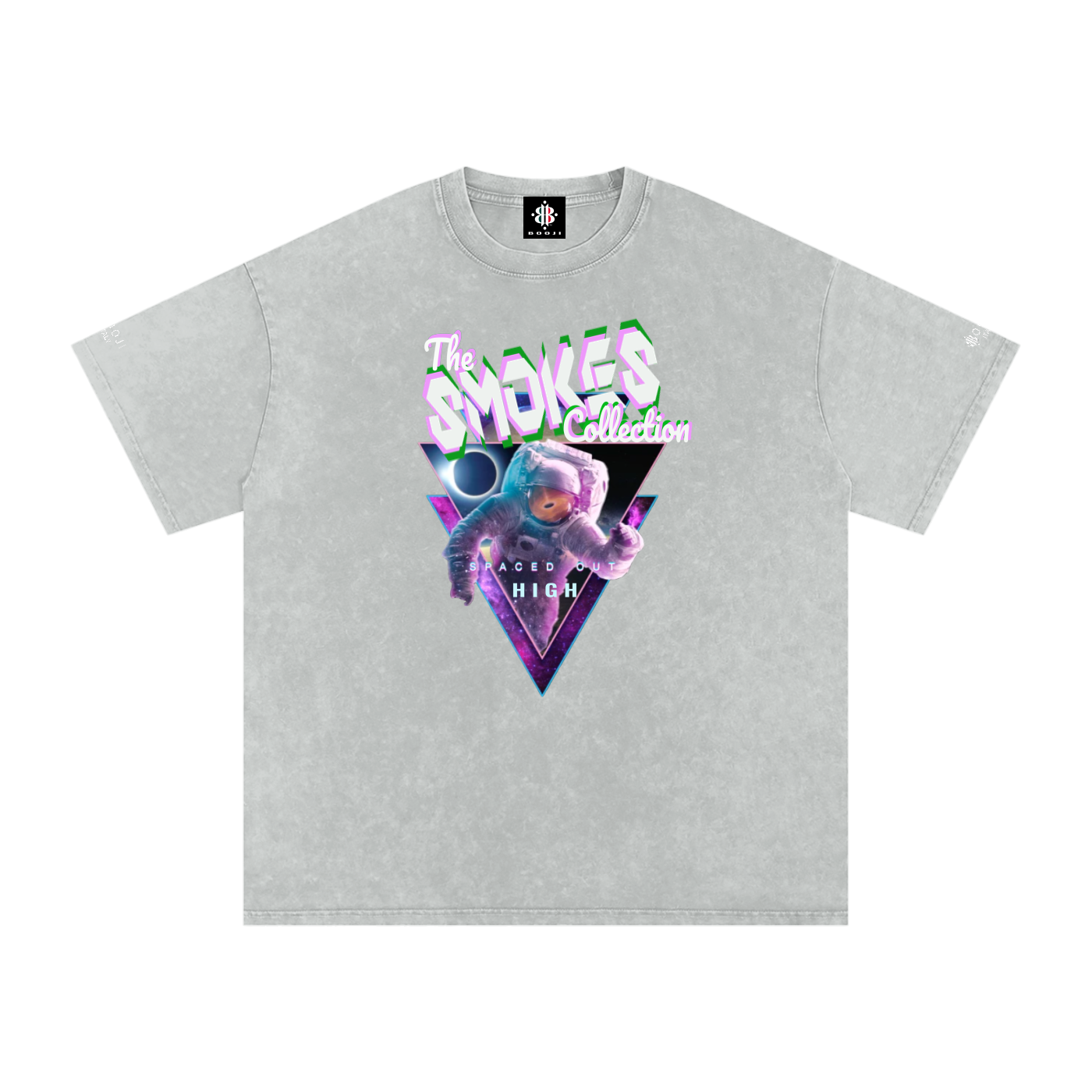 BOOJI ITALY SMOKES COLLECTION SNOW WASHED T-SHIRT