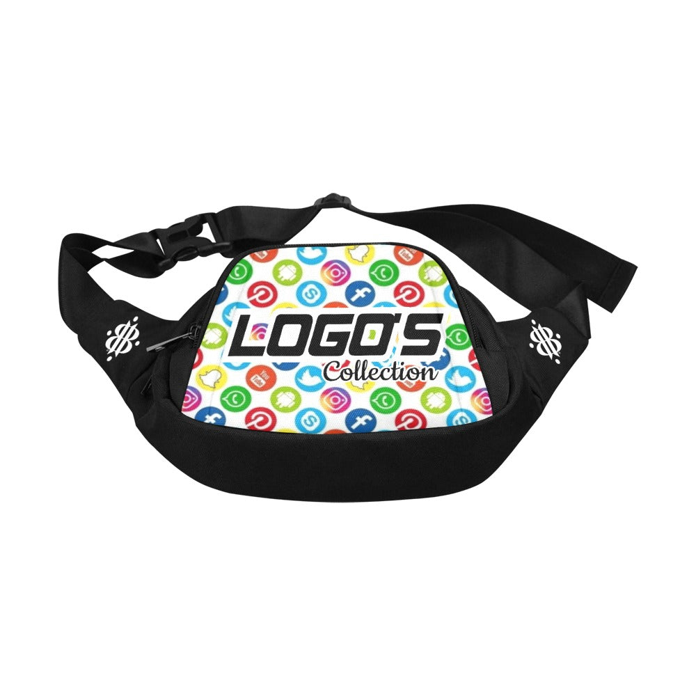 BOOJI ITALY LOGO'S COLLECTION BLACK WAIST BAG