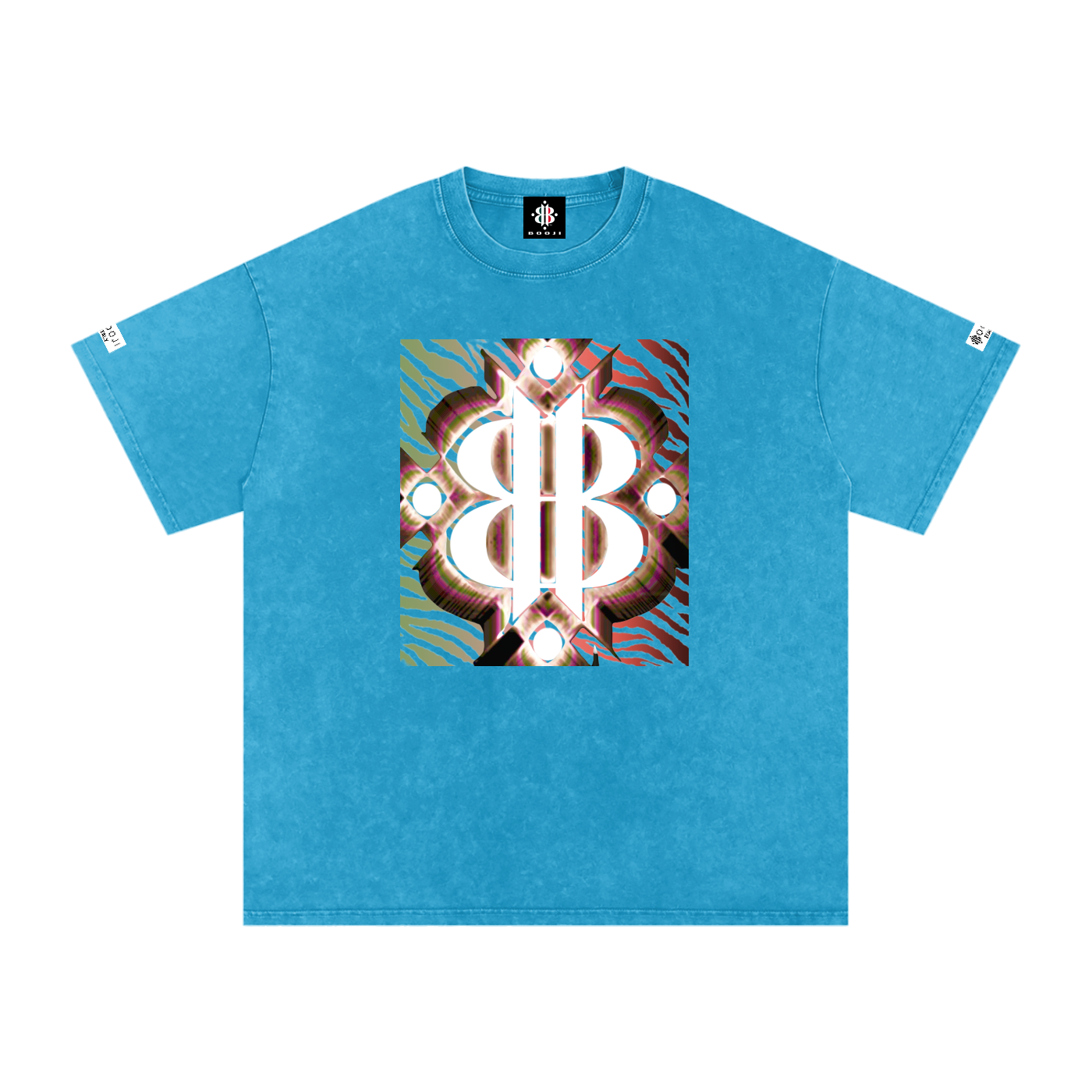 BOOI ITALY WILD INFLUENCE KNIFED SNOW WASHED T-SHIRT