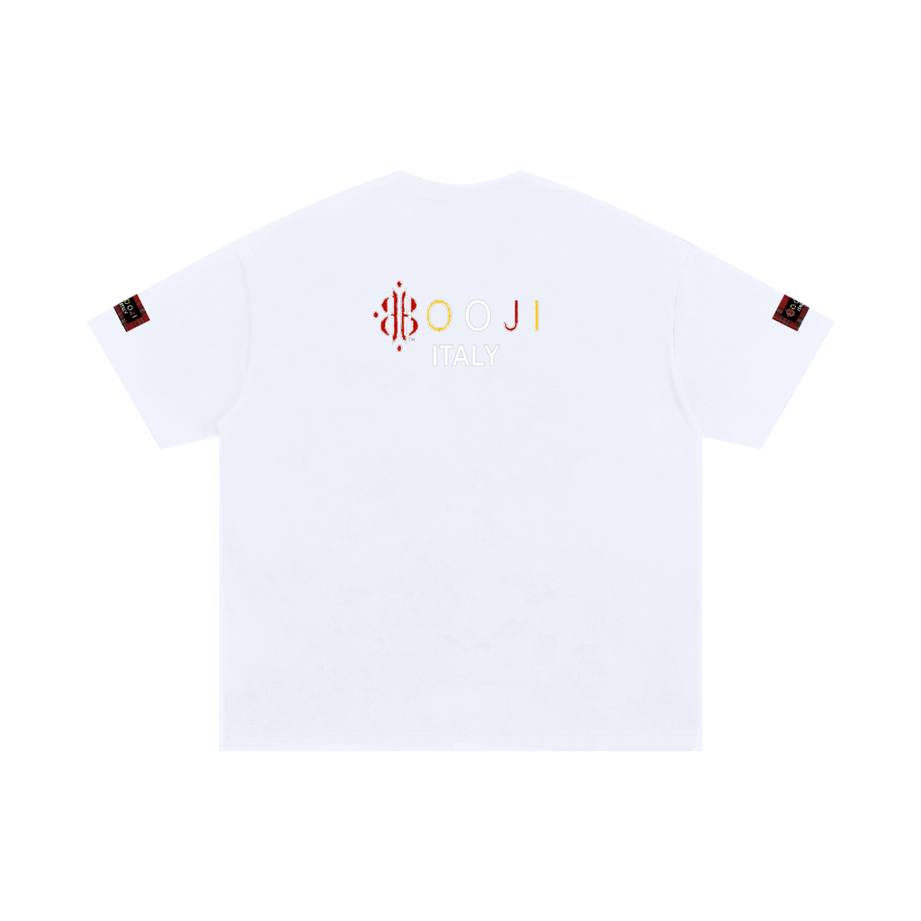 BOOJI ITALY ESCI'S COLLECTION LOGO COTTON T-SHIRT