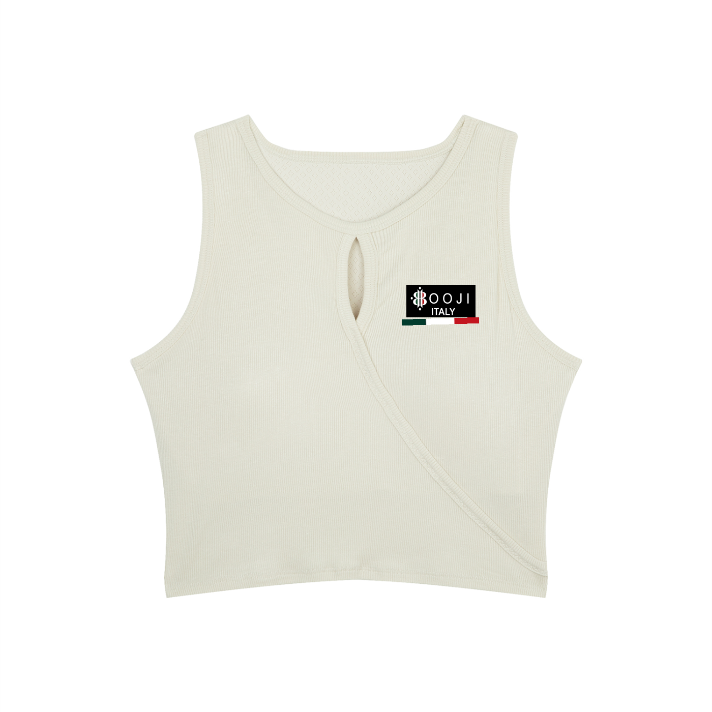 BOOJI ITALY 4 EVER $ LOGO WOMEN'S YOGA TANK TOP