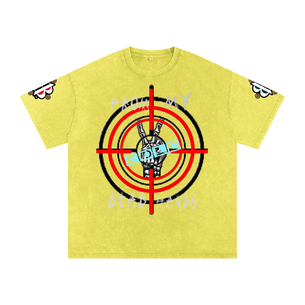 BOOJI ITALY "CLICK BANG COLLECTION" SNOW WASHED T-SHIRT
