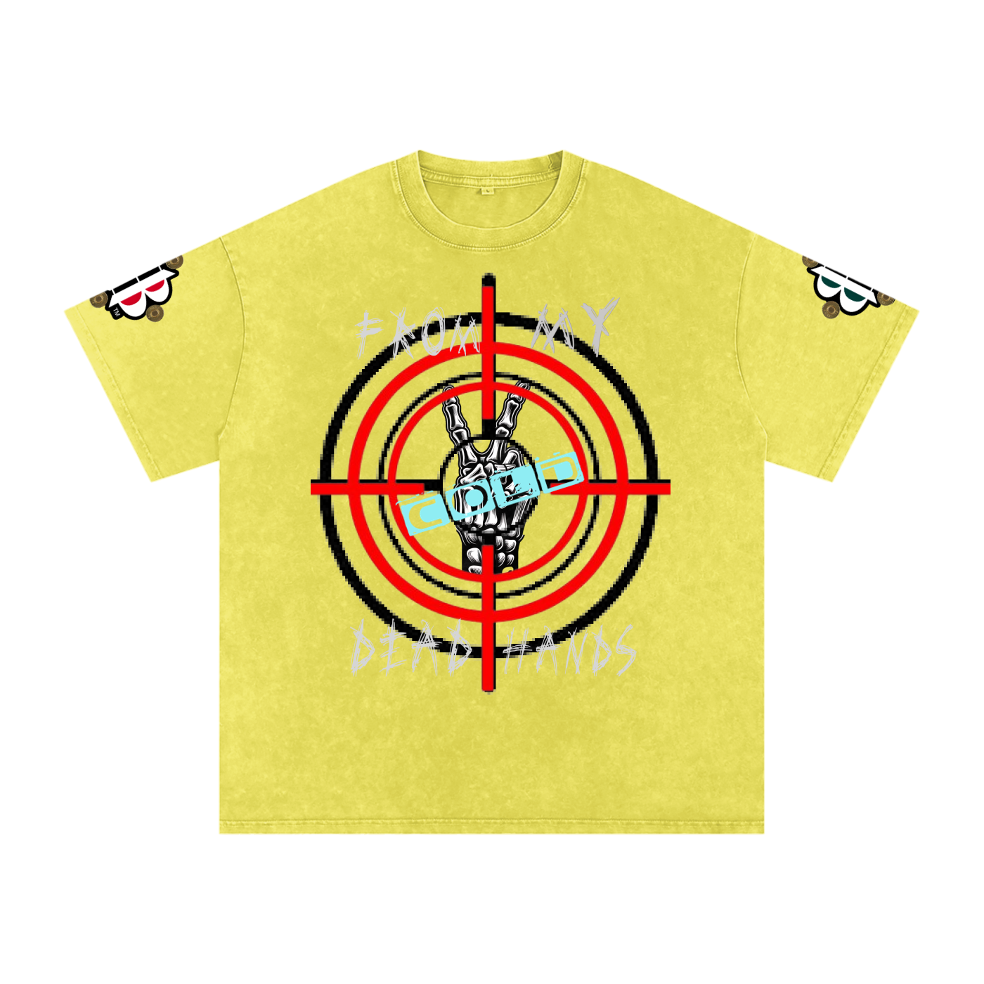 BOOJI ITALY "CLICK BANG COLLECTION" SNOW WASHED T-SHIRT