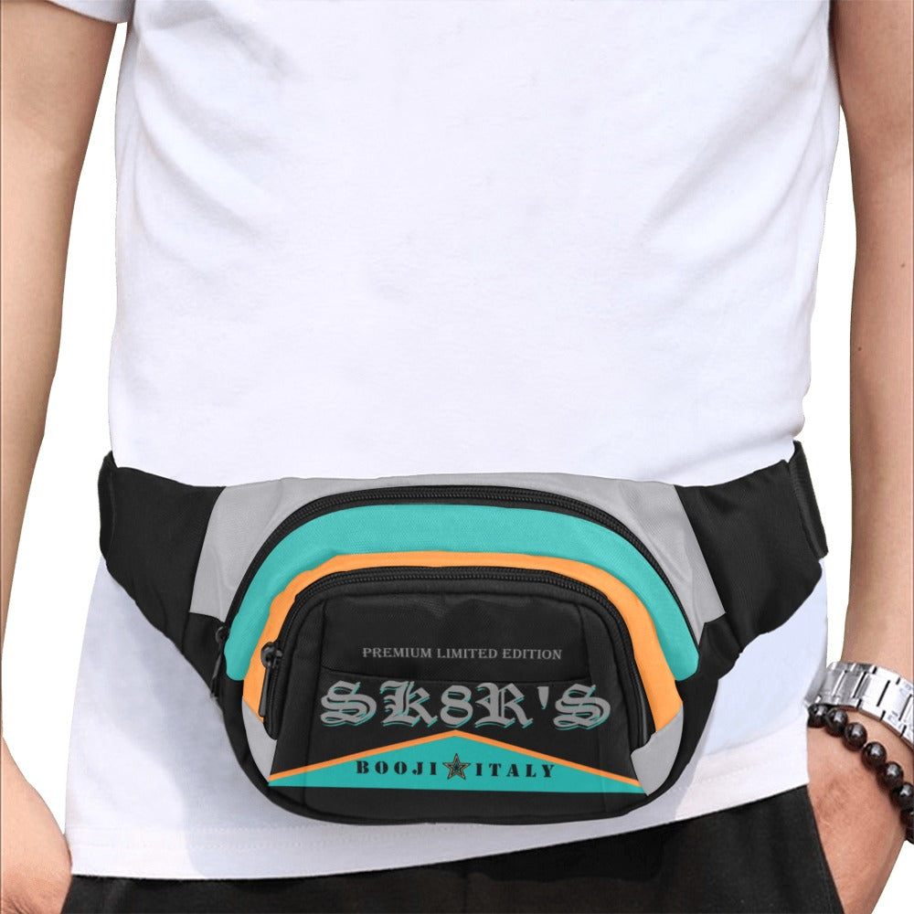 BOOJI ITALY SK8R'S COLLECTION CANVAS WAIST BAG