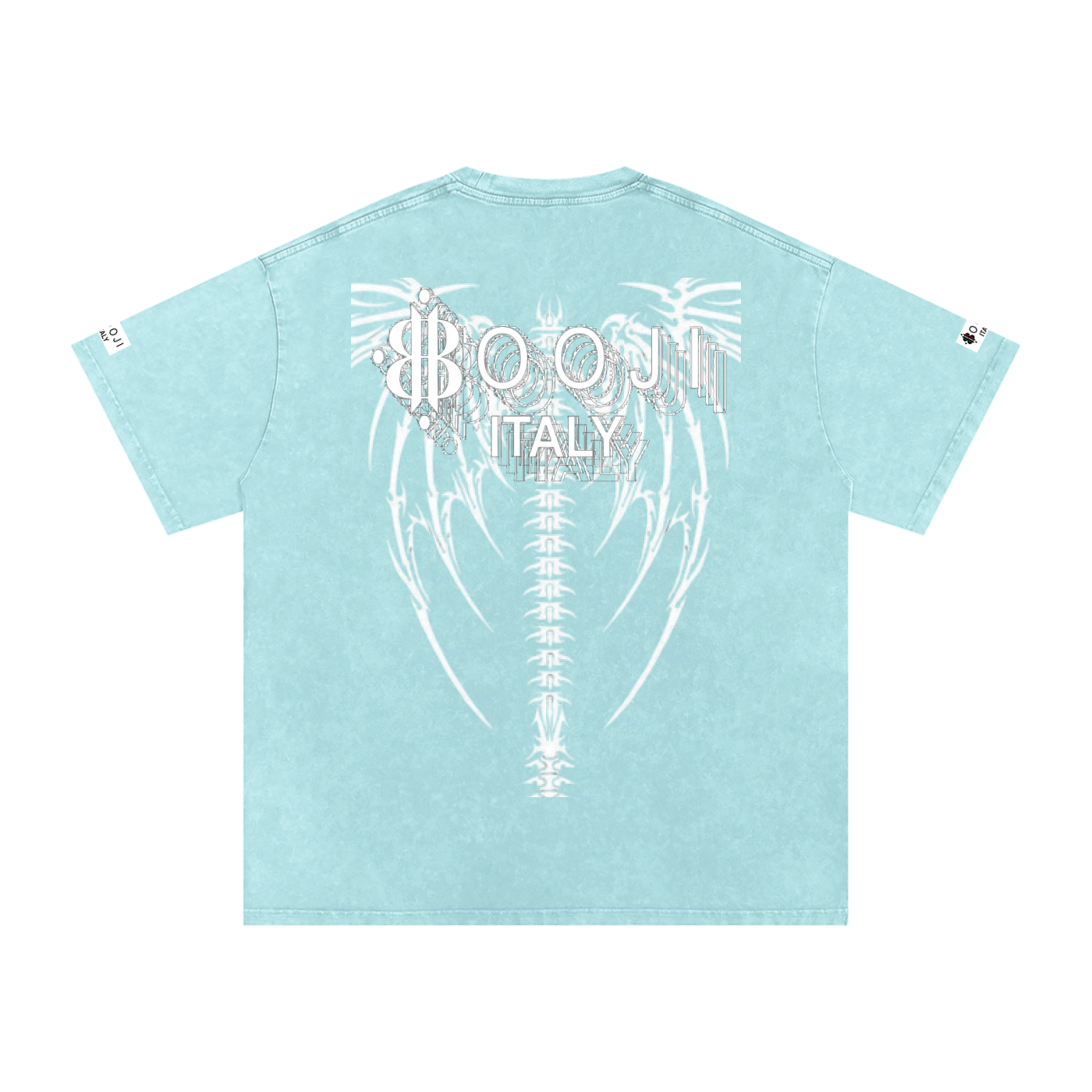 BOOJI ITALY "DXXD IN LOVE" SNOW WASHED T-SHIRT
