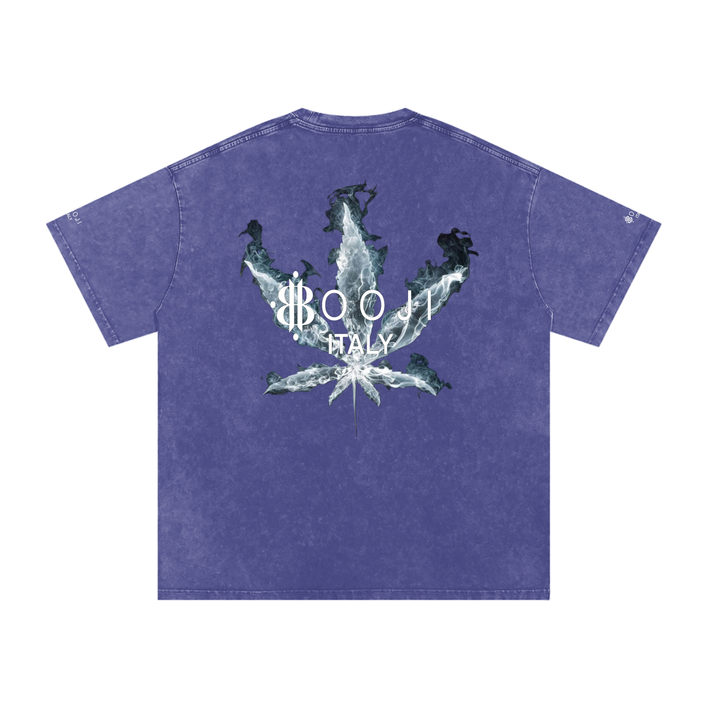 BOOJI ITALY "SMOKES COLLECTION" SNOW WASHED T-SHIRT