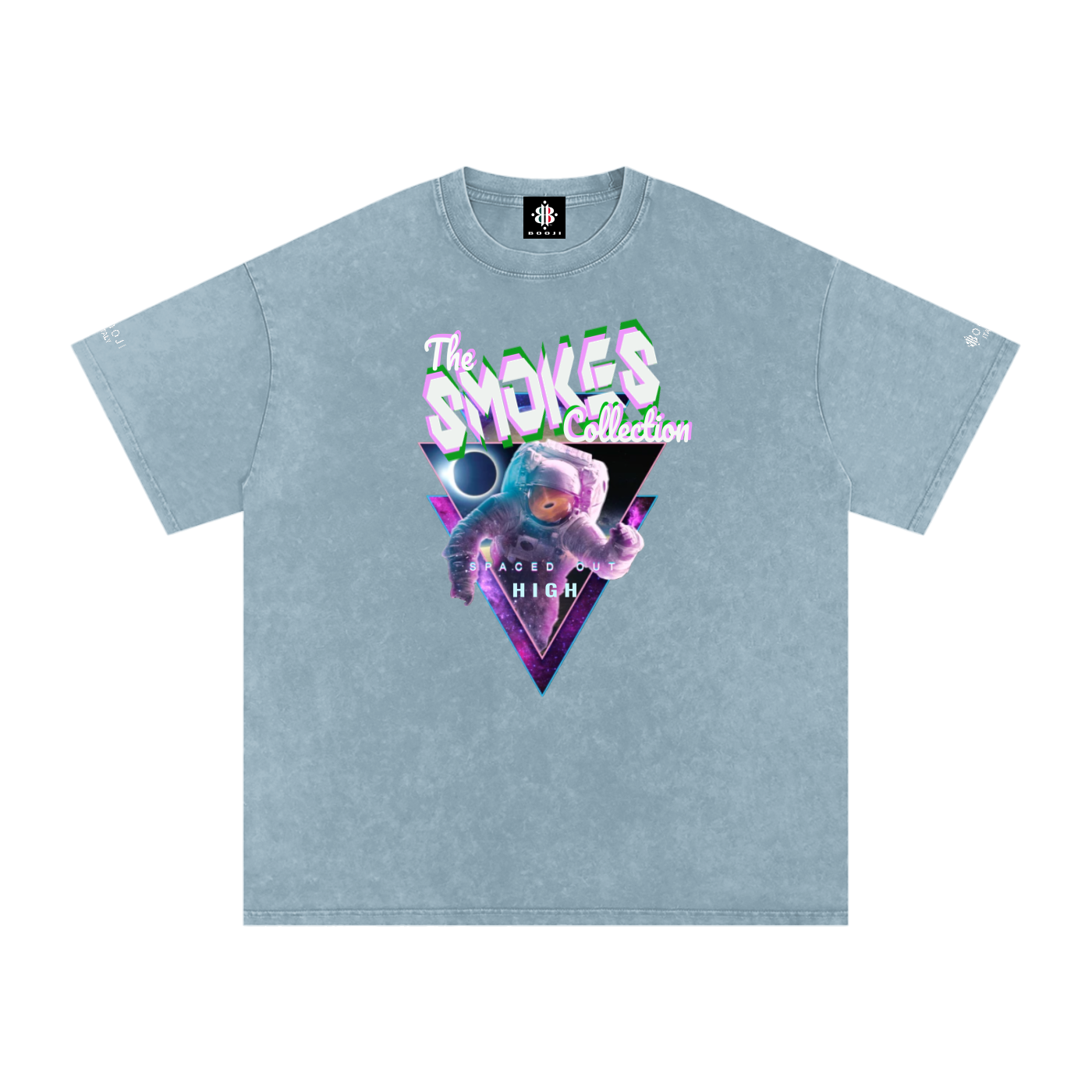 BOOJI ITALY SMOKES COLLECTION SNOW WASHED T-SHIRT