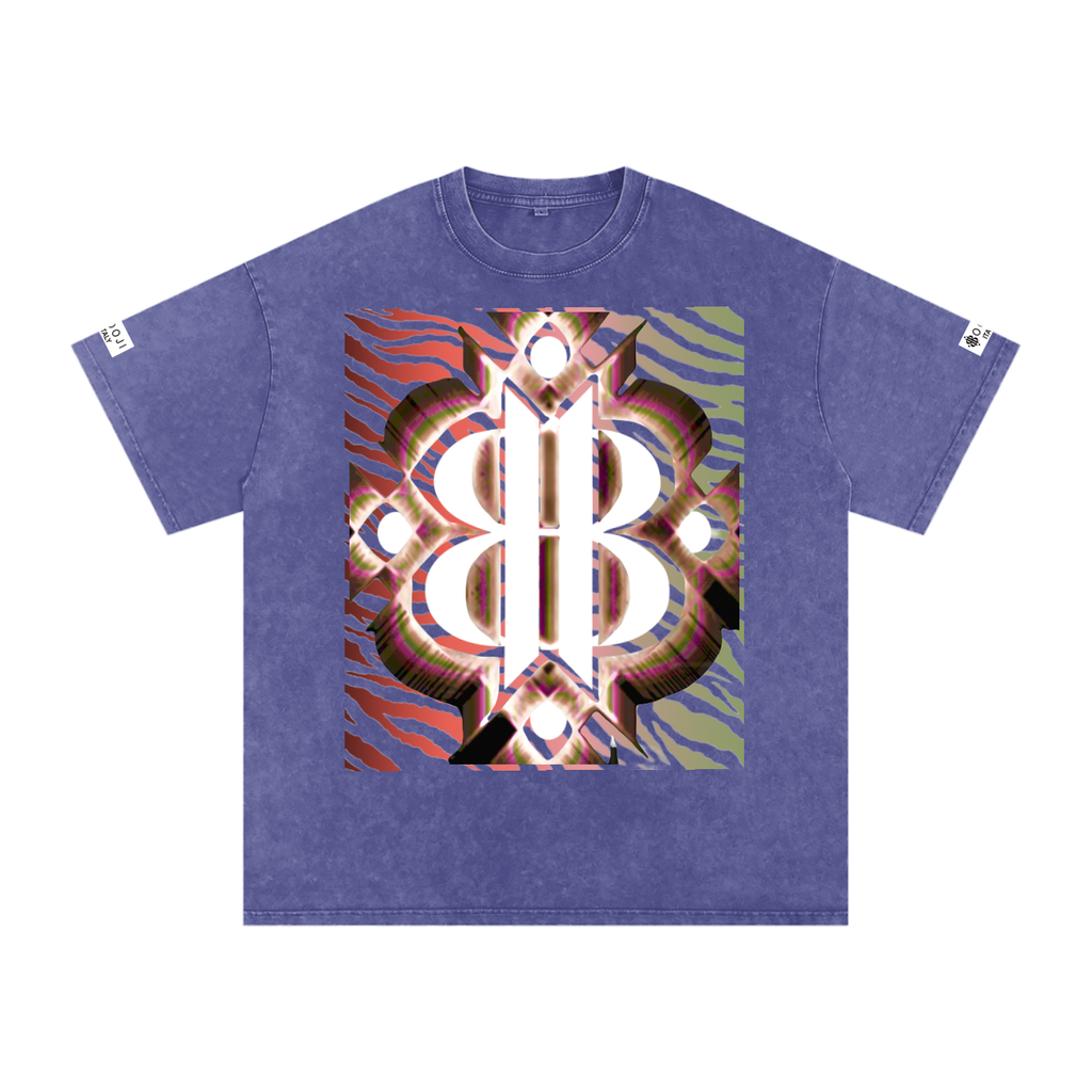 BOOJI ITALY "WILD INFLUENCE" LINE SNOW WASHED T-SHIRT