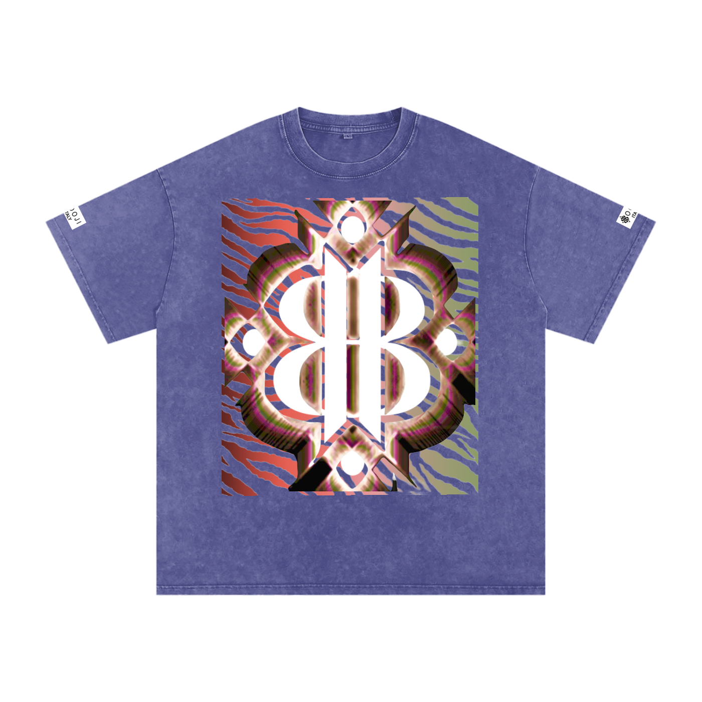 BOOJI ITALY "WILD INFLUENCE" LINE SNOW WASHED T-SHIRT