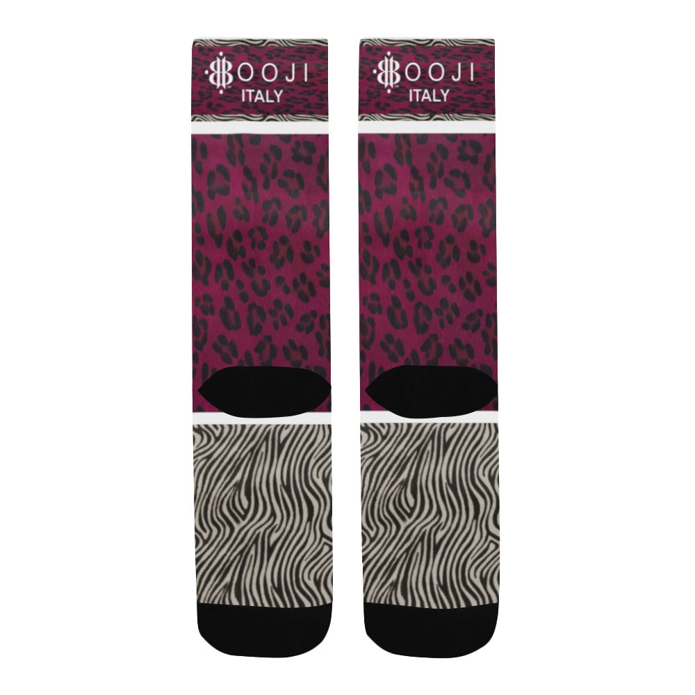 BOOJI ITALY WILD INFLUENCE COLLECTION MEN'S TUBE SOCKS